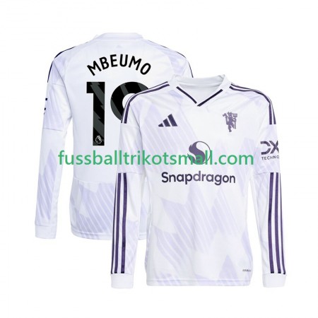 Fußballtrikots Manchester United Bryan Mbeumo 19 2025-2026 Langarm Auswärts-trikot kaufen